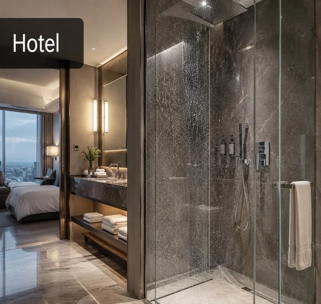 Restauración de vidrio para hoteles y resorts