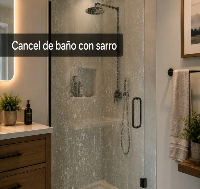 Vidrio con sarro: recupera transparencia y una apariencia cuidada